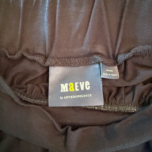 Anthropologie BLACK Maeve bra Crop top & High waisted Pants Medium - Picture 6 of 6